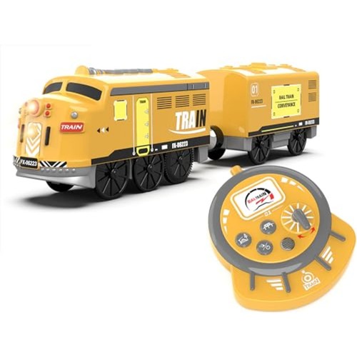 Yellow motorized train for - yellow,