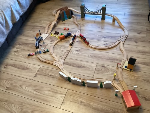 Wooden train set london - wooden, set,