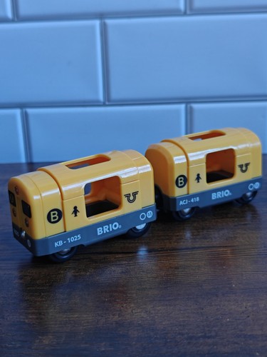 Brio yellow metro subway - metro,