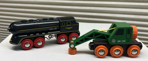 Brio wooden crane bullet - brio, crane/bullet