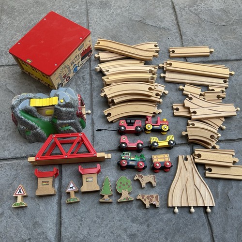 Vintage brio wooden train - brio,