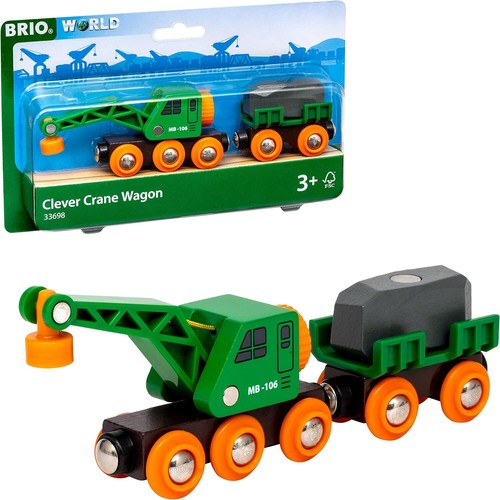 Brio clever crane wagon - crane, set