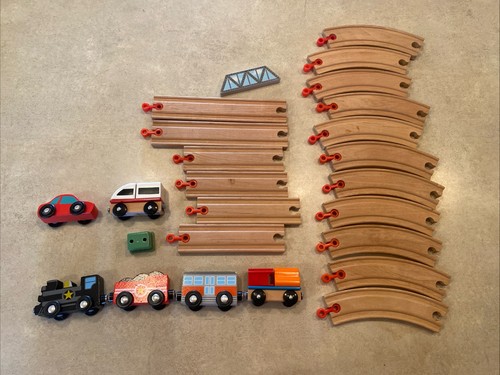 Ikea lillabo wooden train - lillabo, set