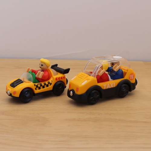 Wooden train track taxi - wooden,