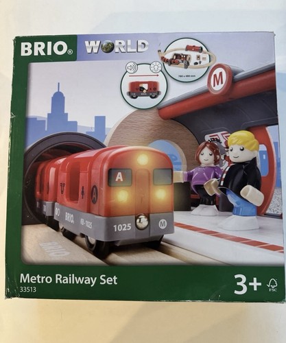 Brio metro railway train set - metro,