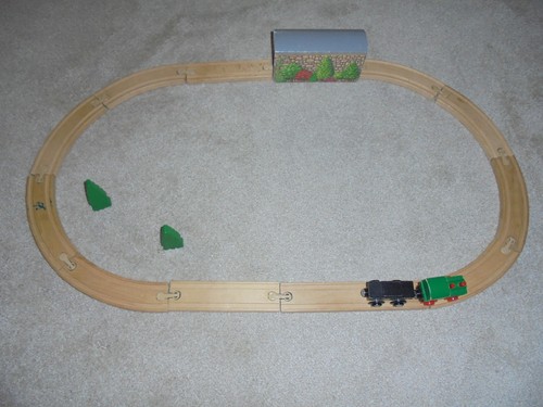 Thomas wooden train and