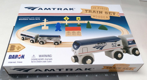 Amtrak piece wooden - 20-piece,
