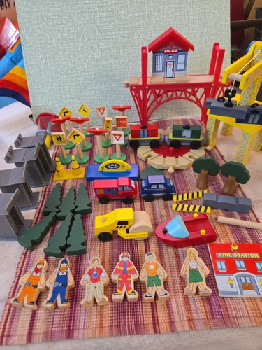 Kidkraft 50pc wooden train - kidkraft,
