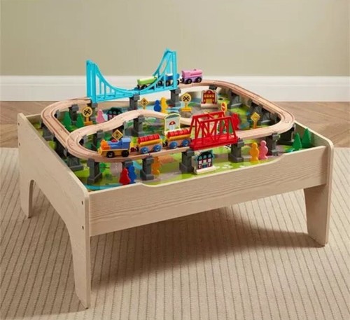 New kids wooden 100 piece - wooden,