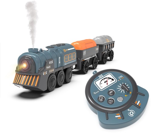 Remote control steam train - control, set