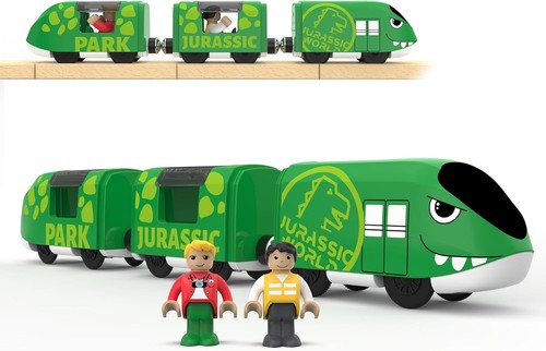 Toy train set - toy, wooden