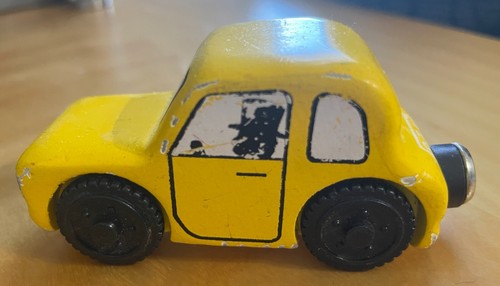 Little yellow car with - little,