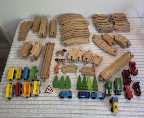Brio wooden train track set - brio, &