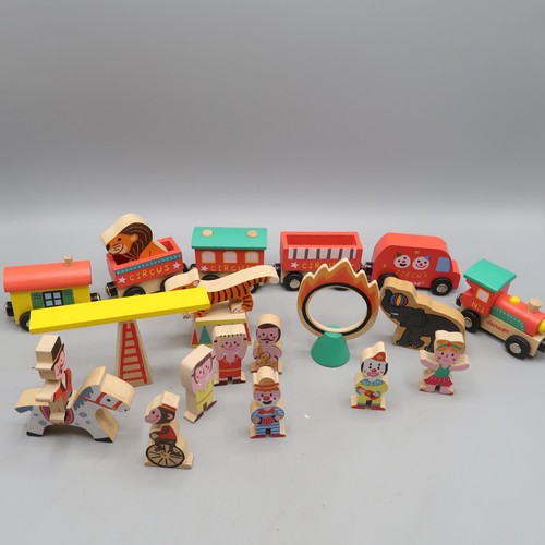 Janod circus mini story - story, train