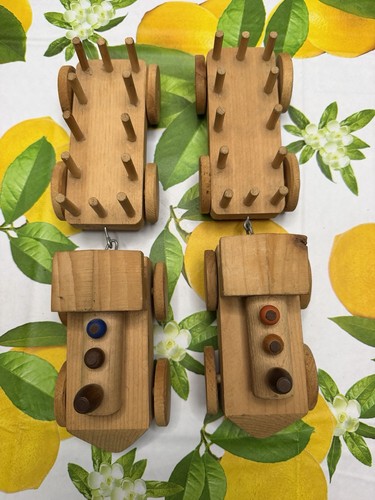 Vintage handcrafted wooden - vintage,