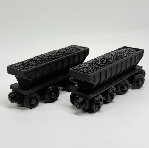 Wooden railway black - wooden,