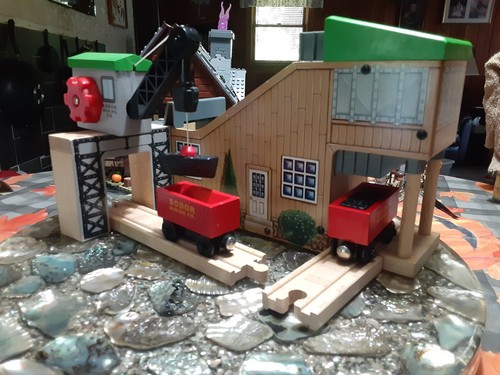Thomas wooden railway coal - thomas,