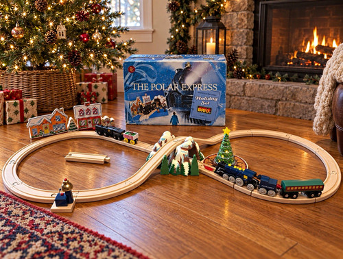 Vintage brio polar express - polar,