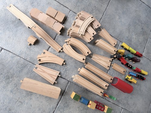 Adorable wooden train set - adorable, 80