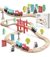 Tiny Land Wooden Train Set 39