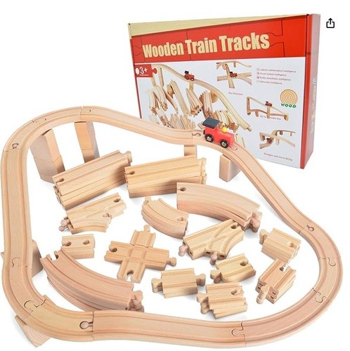 Joyin pieces wooden train - 62,
