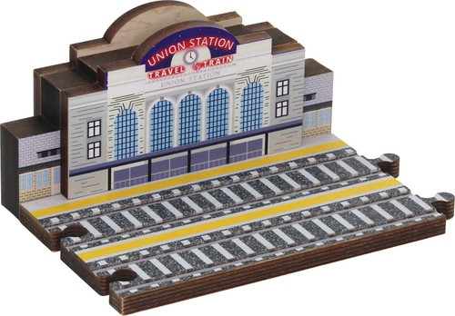 Wooden train set - wooden,