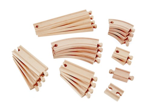 Hape wooden train track - hape,