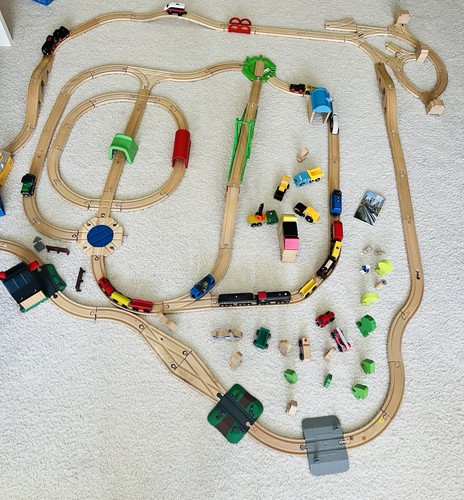 Huge brio wooden - huge, railway
