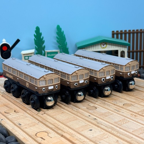 Wooden railway autocoachs - wooden,