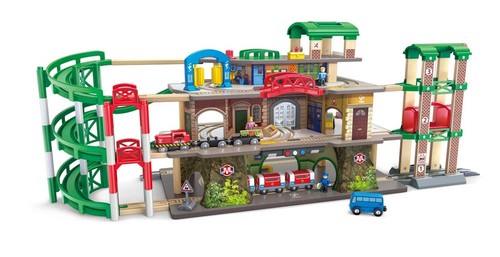 Hape e3883 multi level railway - e3883, multi-level