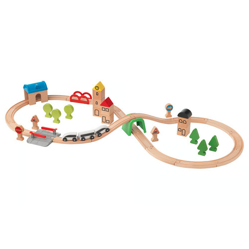 Ikea lillabo wooden - ikea, train