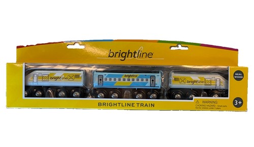 Brightline train wooden toy - train,