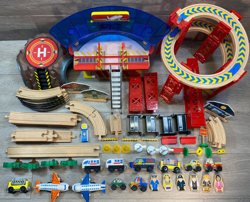 Huge wooden kidkraft airport - wooden,