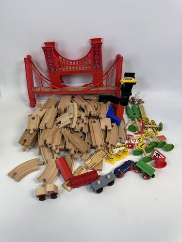 Kidkraft wooden train set - wooden,